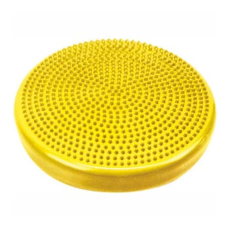 Fabrication Enterprises CanDo Inflatable Vestibular Seating/Standing Disc, 35 cm (14"), Yellow 30-1870Y